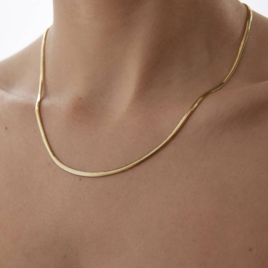 Altın 2.50 mm Balıksırtı Zincir - Semih Haşhaş Kuyumculuk (1)