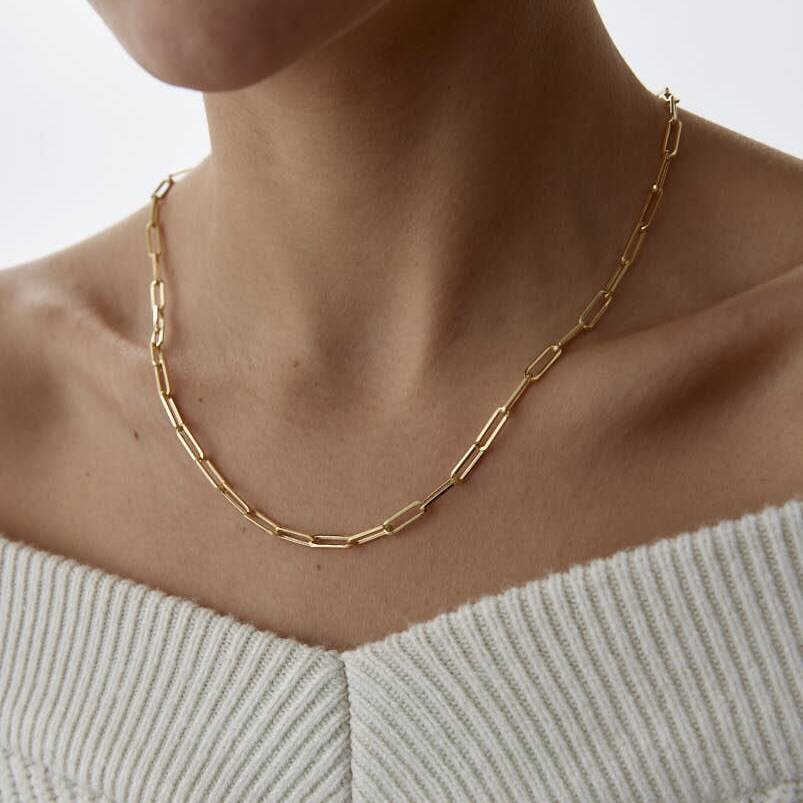 Altın 4 mm Ataş Zincir - Semih Haşhaş Kuyumculuk