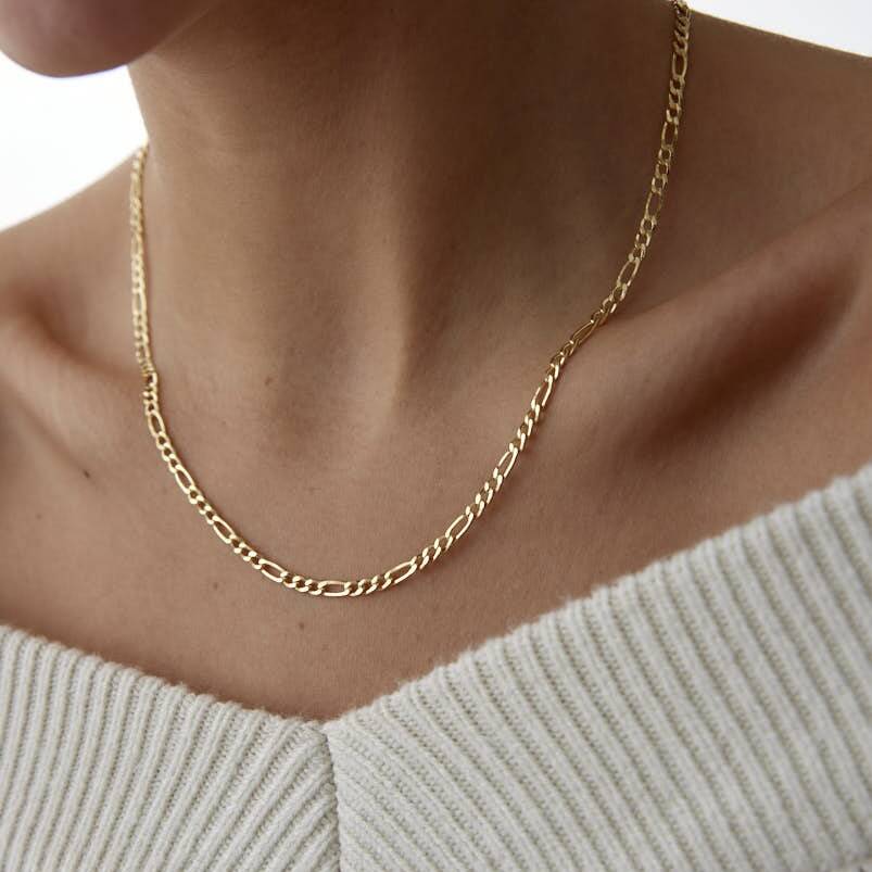 Altın 4 mm Figaro Zincir - Semih Haşhaş Kuyumculuk