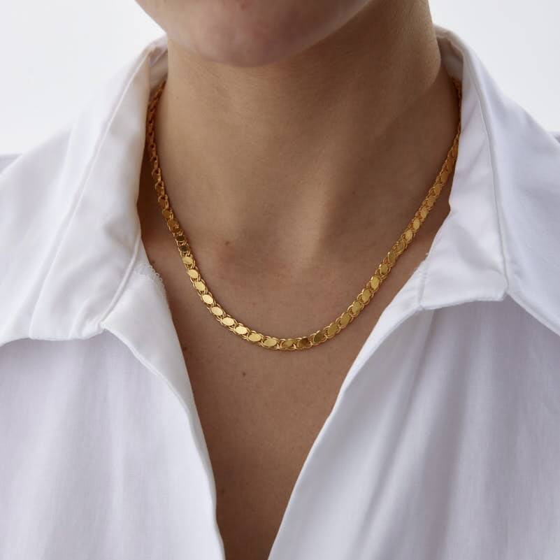 Altın 4 mm Pullu Zincir - Semih Haşhaş Kuyumculuk