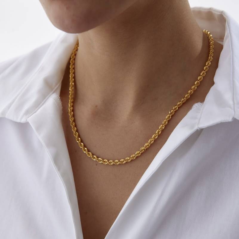 Altın 5 mm Halat Zincir - Semih Haşhaş Kuyumculuk