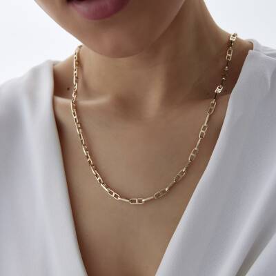 Altın Ataş Choker Zincir - 1