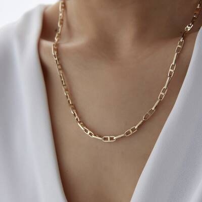 Altın Ataş Choker Zincir - 2