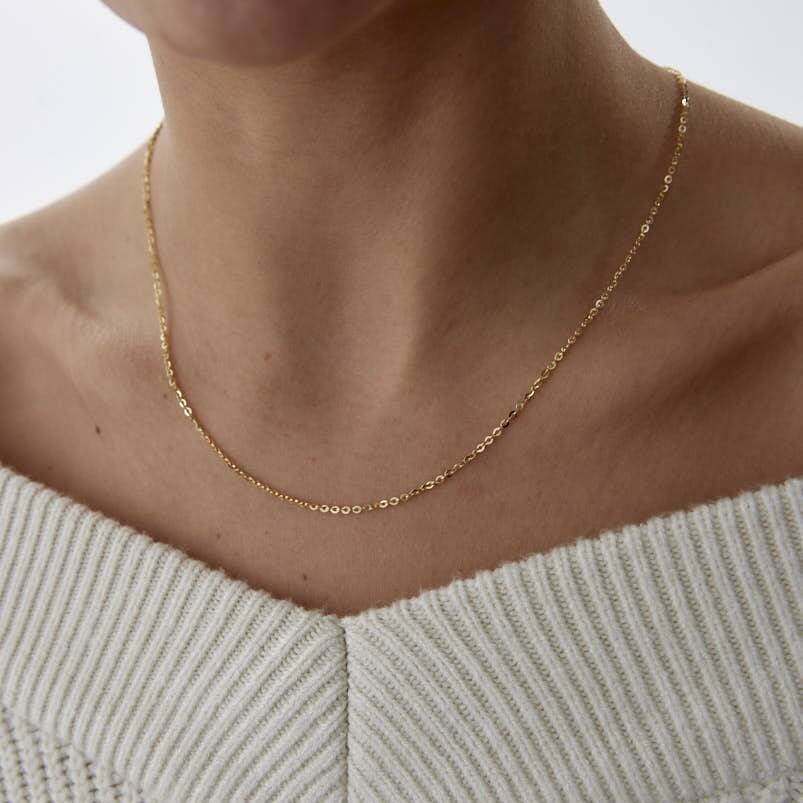 Altın Parlak Halka Zincir - Semih Haşhaş Kuyumculuk