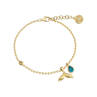 Aqualis Deniz Kızı Altın Cetaş Bileklik - Cetaş 