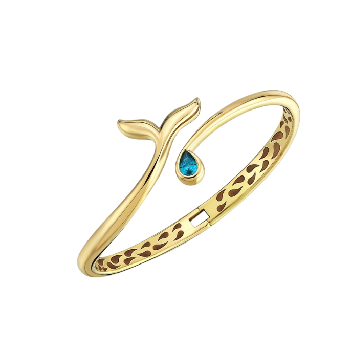 Aqualis Deniz Kızı Altın Cetaş Kelepçe - Cetaş 