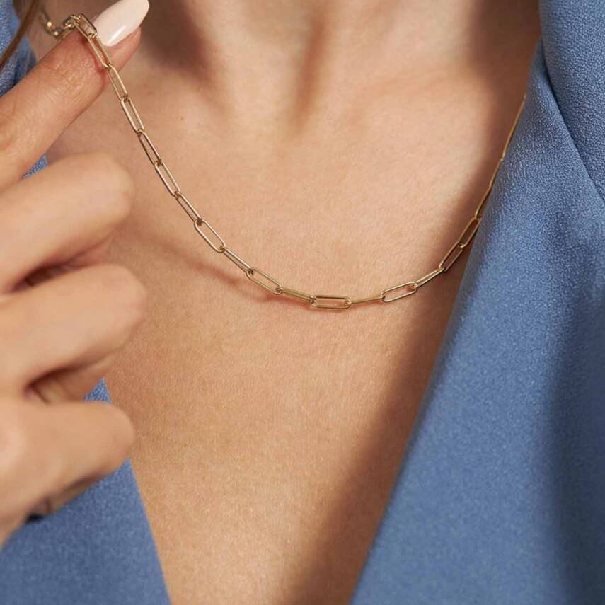 Ataç Altın Zincir Kadın Kolye - Semih Haşhaş Kuyumculuk