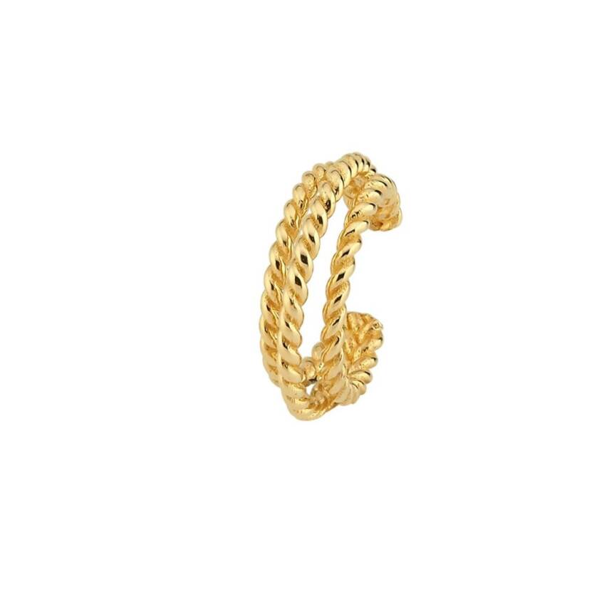 Burgu Altın Earcuff Piercing - 1