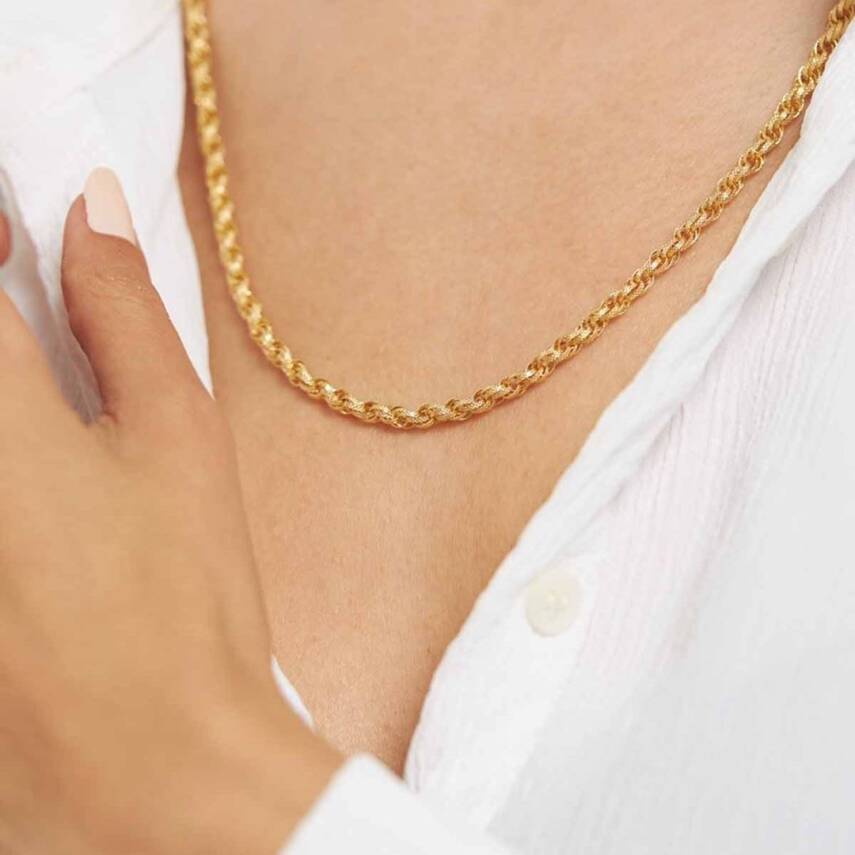 Burgu Zincir Altın Kolye - Semih Haşhaş Kuyumculuk