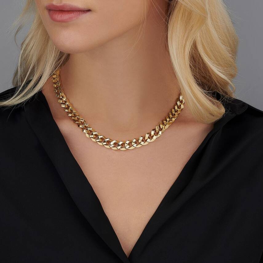 Çağla X Ema 10 Mm Piramit Gurmet Zincir - 1