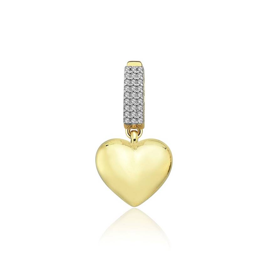 Çağla X Ema Kalp Sallantılı 9Mm Charm - 2