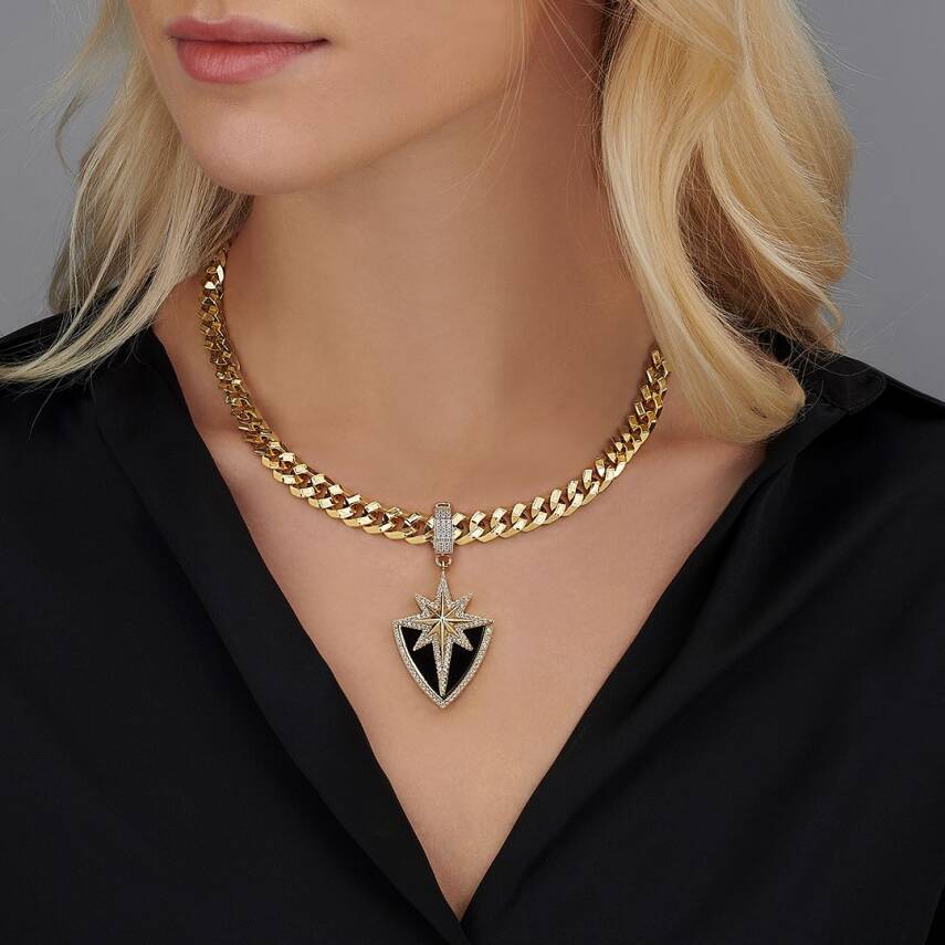 Çağla X Ema Kuzey Yıldızı Kalkan Charm - 1