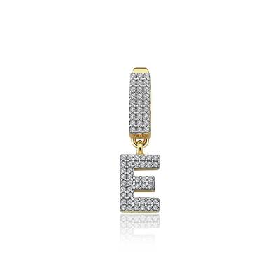 Çağla X Ema Sallantılı Taşlı Harf 9Mm Bileklik Charm - 2