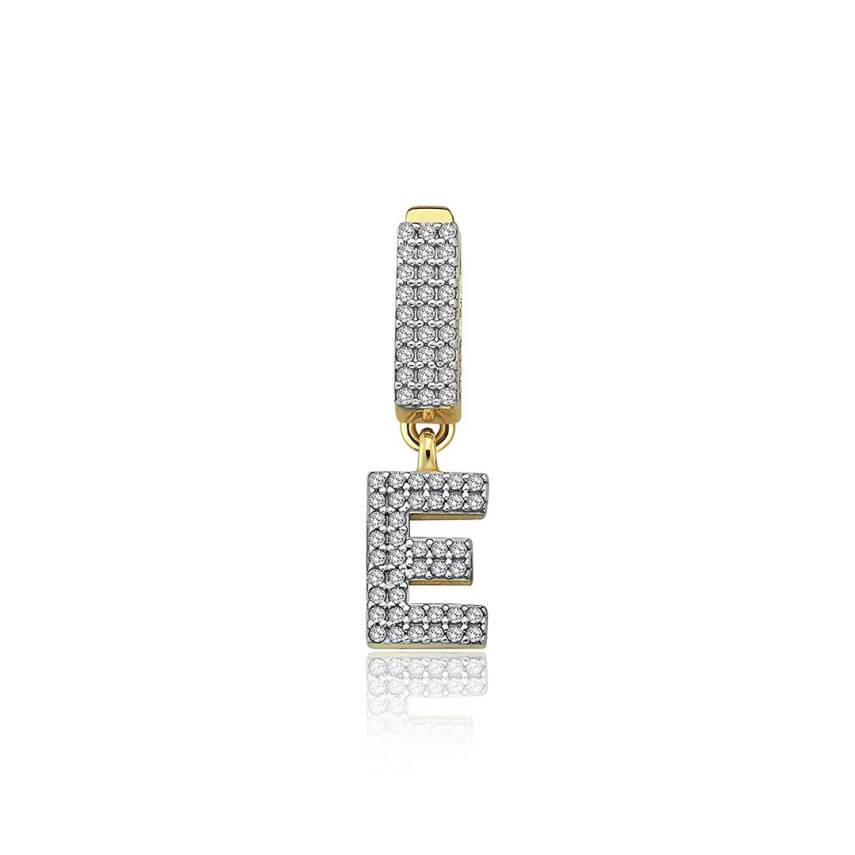 Çağla X Ema Sallantılı Taşlı Harf 9Mm Bileklik Charm - 2
