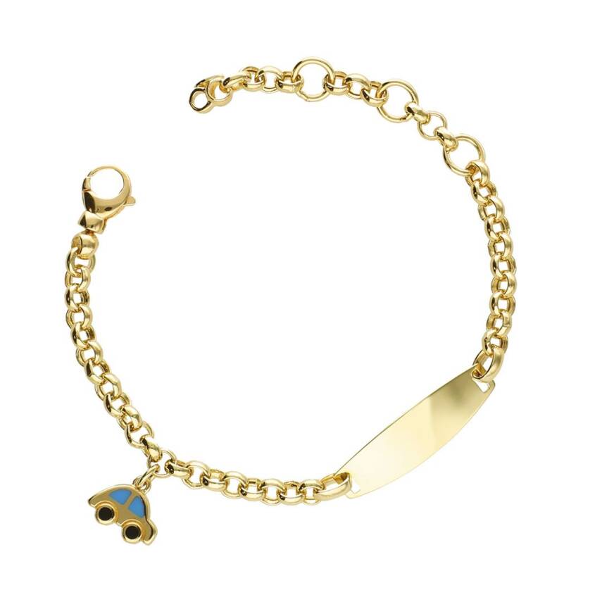 Cetaş Arabalı Çocuk Künye Bileklik - CETAŞ