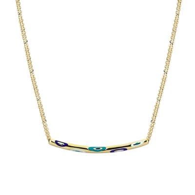 Cetaş Fortuna Mineli İnce Altın Kolye - Cetaş 