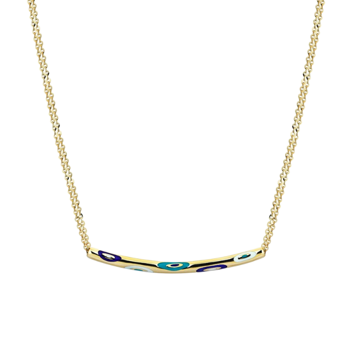 Cetaş Fortuna Mineli İnce Altın Kolye - Cetaş 