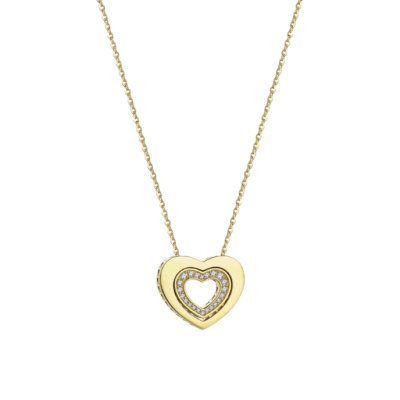 Cetaş Minima Altın Kalp Kolye - Cetaş 