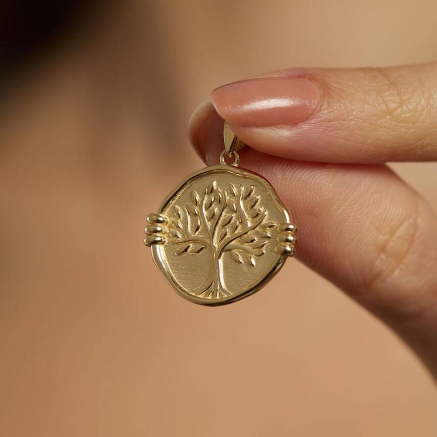 Hayat Ağacı Altın Kolye Ucu - Semih Haşhaş Kuyumculuk