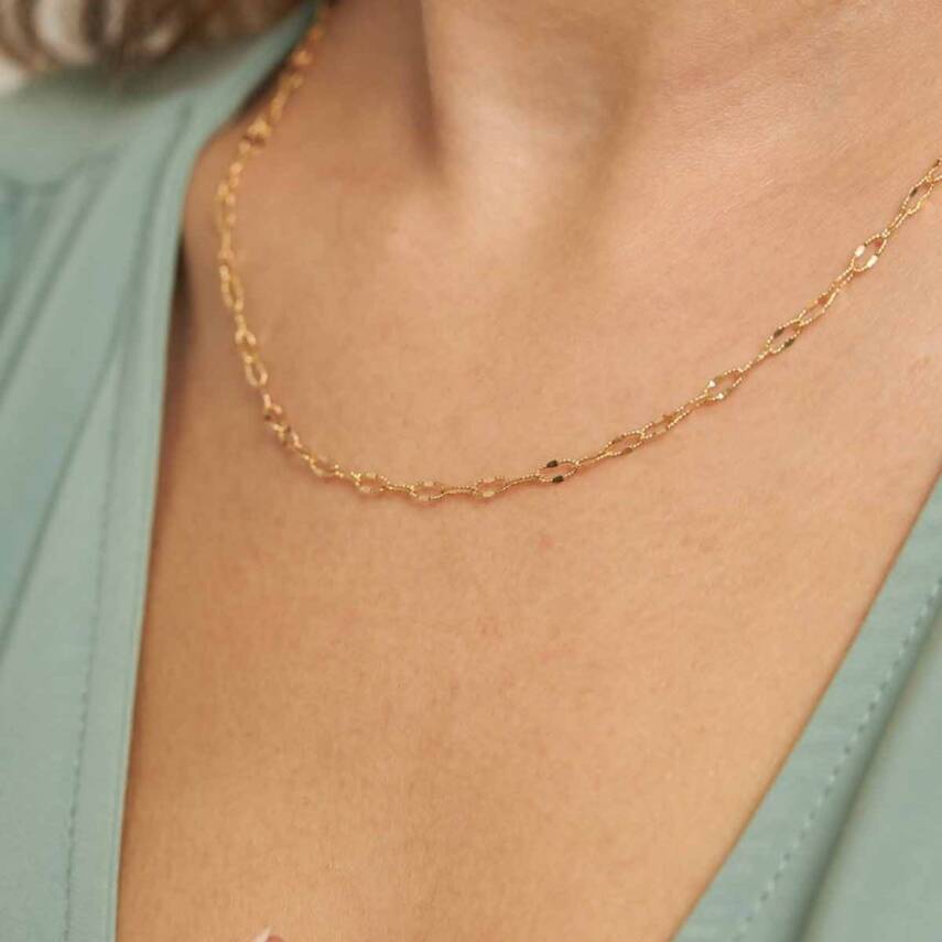 İşleme Altın Zincir - Semih Haşhaş Kuyumculuk