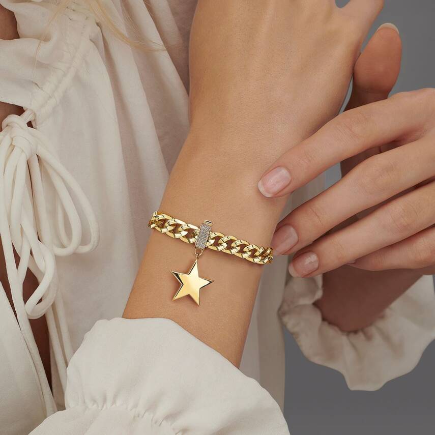 Plaka Yıldız Charm - Semih Haşhaş Kuyumculuk