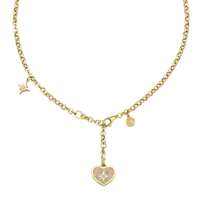 Polaris Kalpli Çift Yönlü Altın Cetaş Kolye - 2