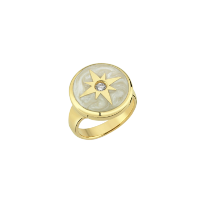 Polaris Yıldız Altın Cetaş Yüzük - 1