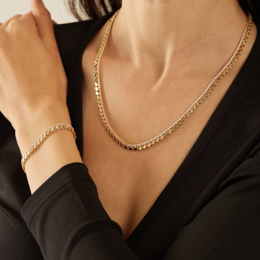 Pullu Zincir Altın Kolye - Semih Haşhaş Kuyumculuk