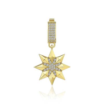 Sirius Yıldızı Taşlı Charm - 3