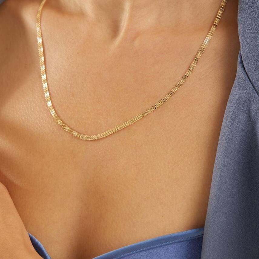 Tasarım Zincir Altın Kolye - Semih Haşhaş Kuyumculuk