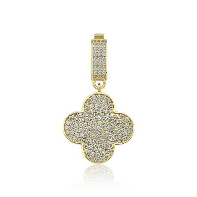 Taşlı Yonca Charm - 2