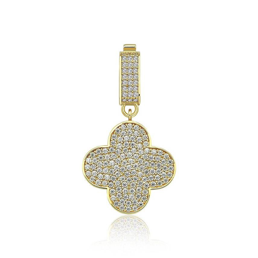 Taşlı Yonca Charm - 2