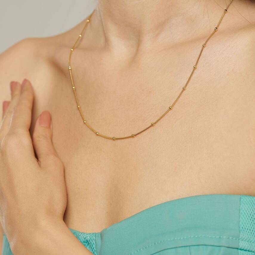 Toplu Tondo Zincir (Balıksırtı) - Semih Haşhaş Kuyumculuk