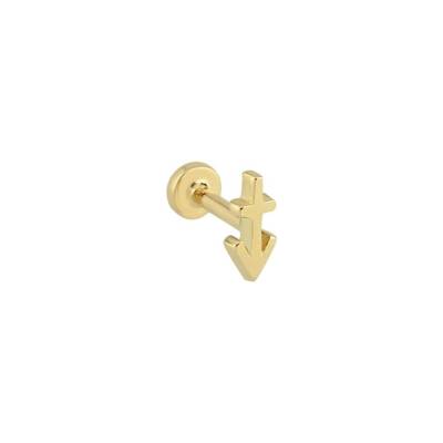 Yay Burcu Altın Tragus Piercing - 1